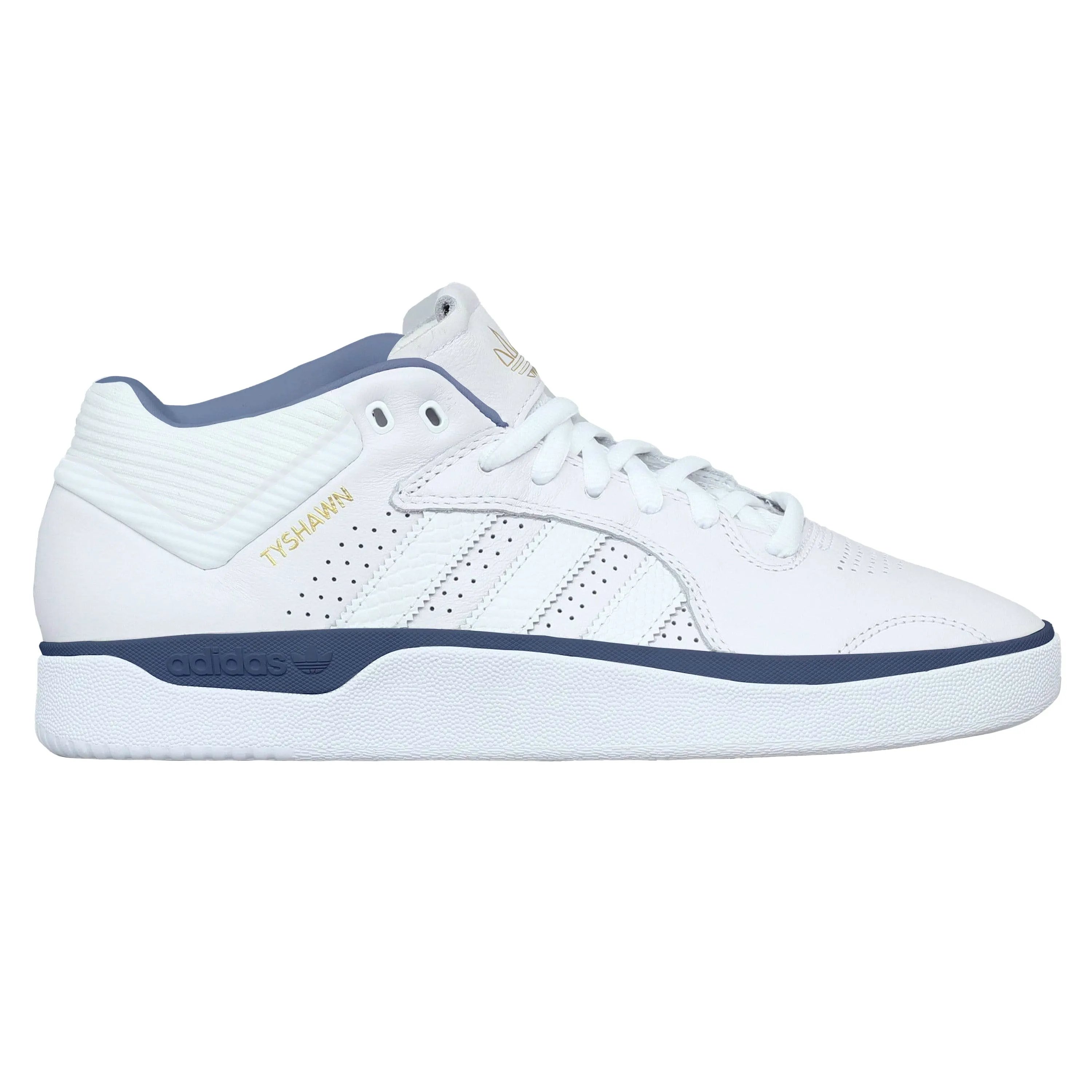 Create Adidas Shoes Online ADIDAS TYSHAWN FLAT WHITE / SHADOW NAVY