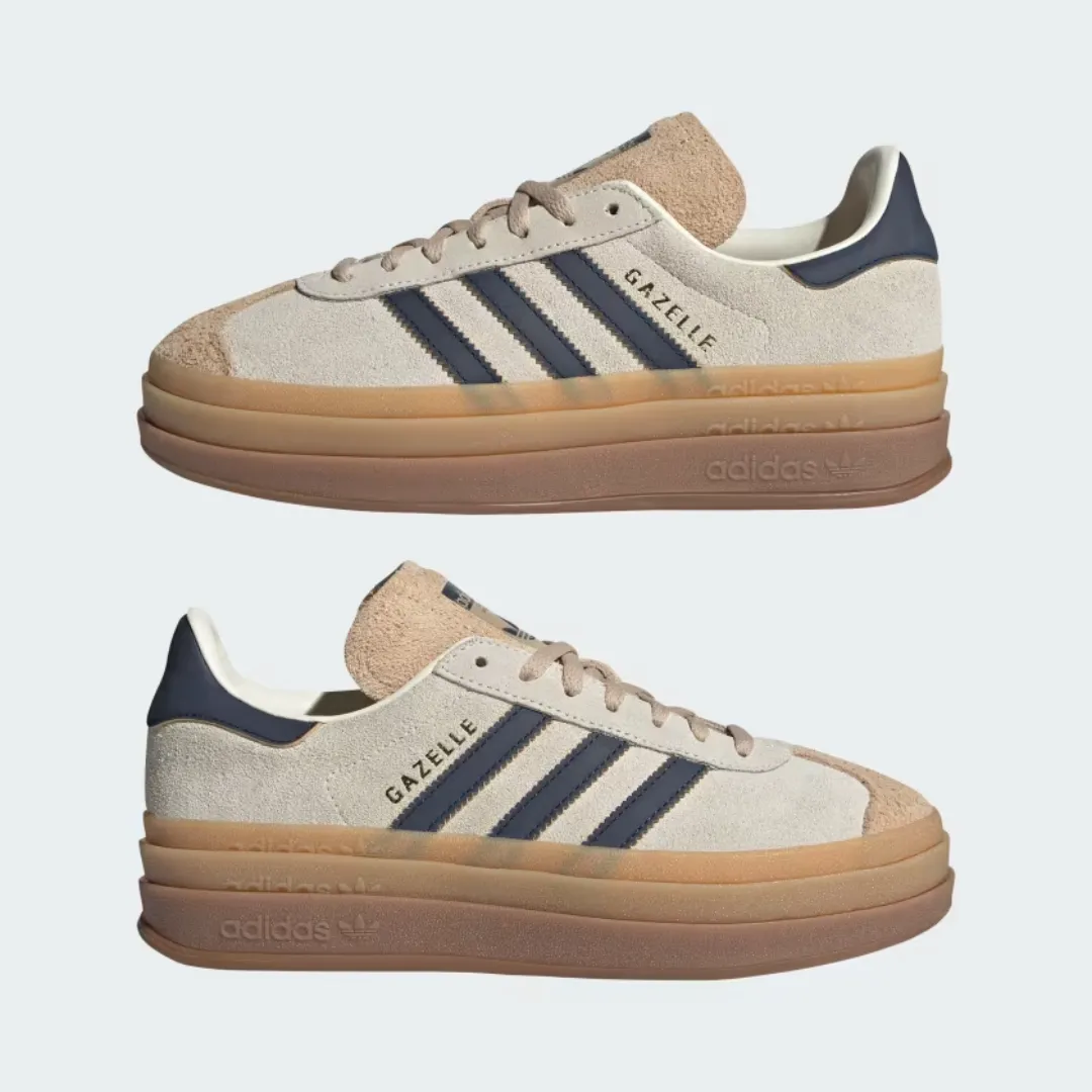 Gazelle Bold Shoes (Cream White   Night Indigo   Magic Beige) Adidas Predator Club Indoor Sala Soccer Shoes