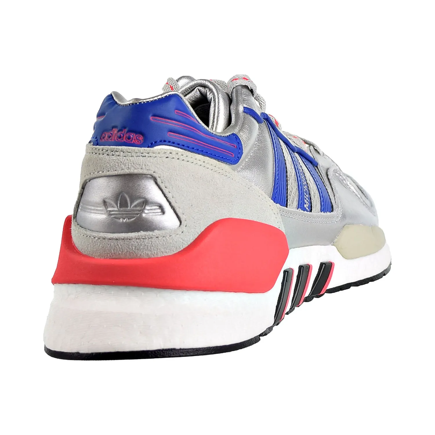 Glow In Dark Adidas Shoes Adidas ZX930 X EQT Mens Shoes Silver Metallic/Power Blue/Shock Red