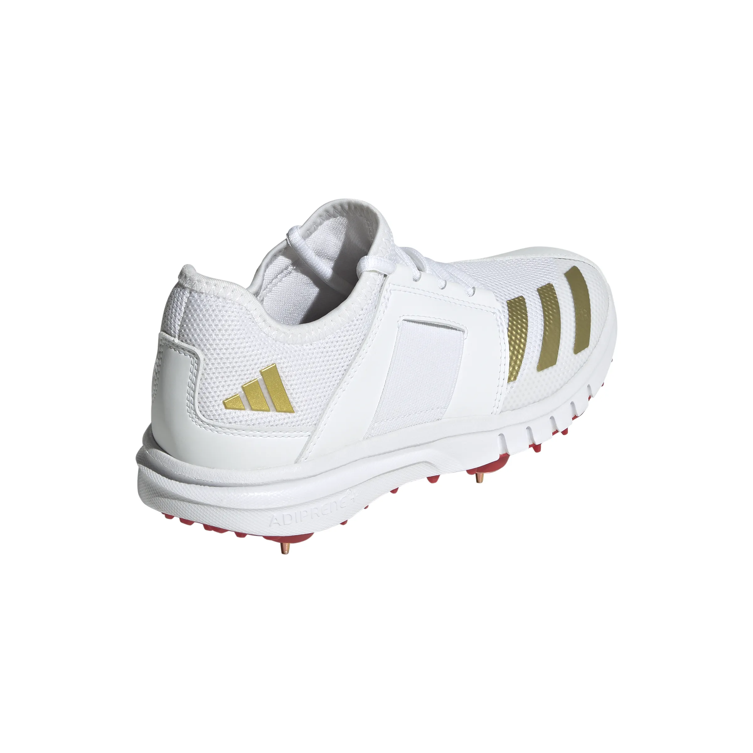 Adidas Weight Training Shoes Adidas Howzat Spike 20 Junior Cloud White / Gold Metallic / Pure Ruby