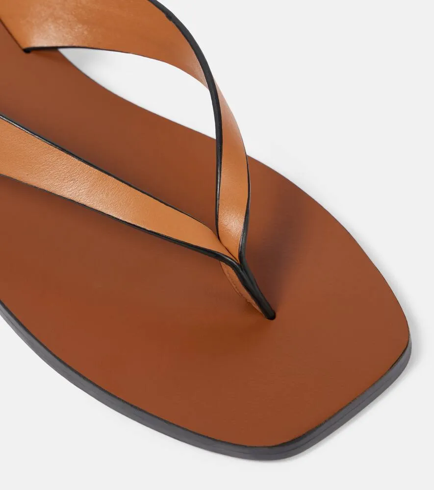 A.Emery Kinto leather sandals Flat House Shoes