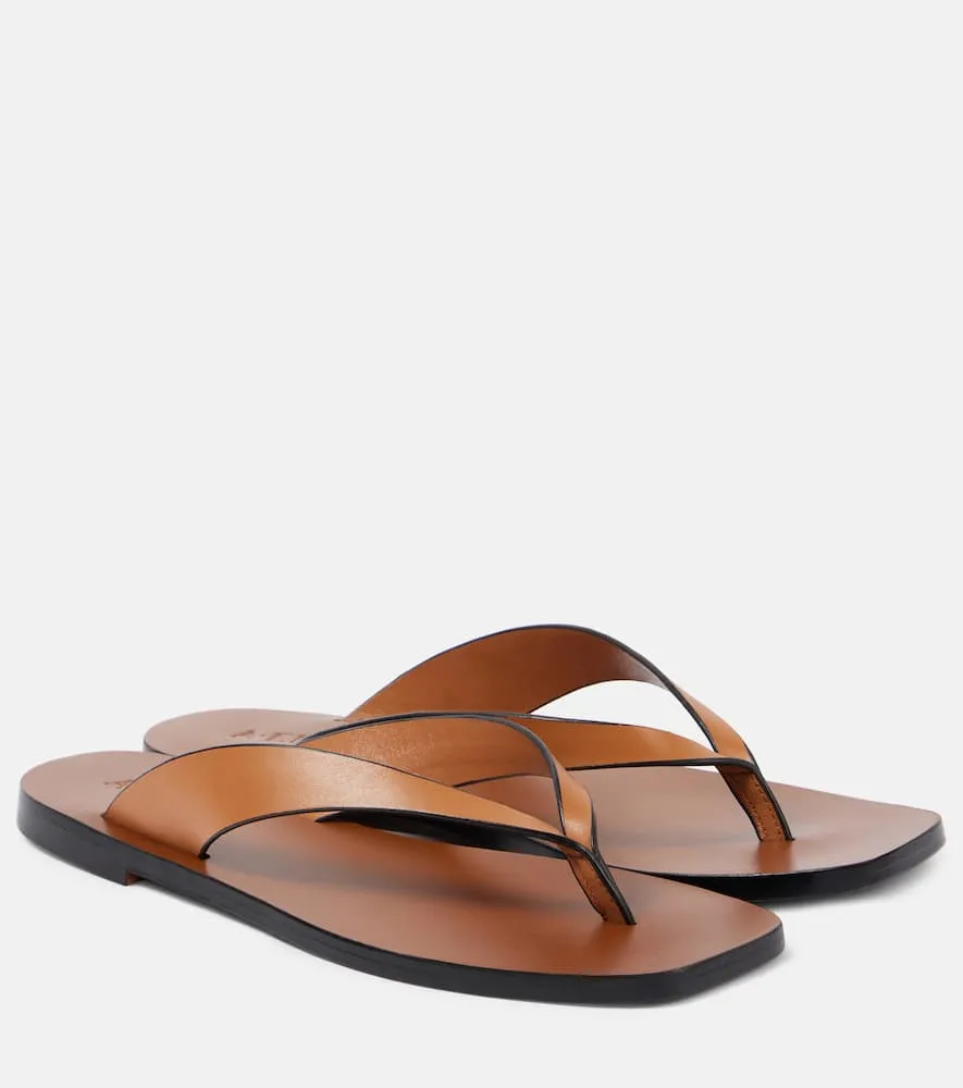 Sole Shoes A.Emery Kinto leather sandals