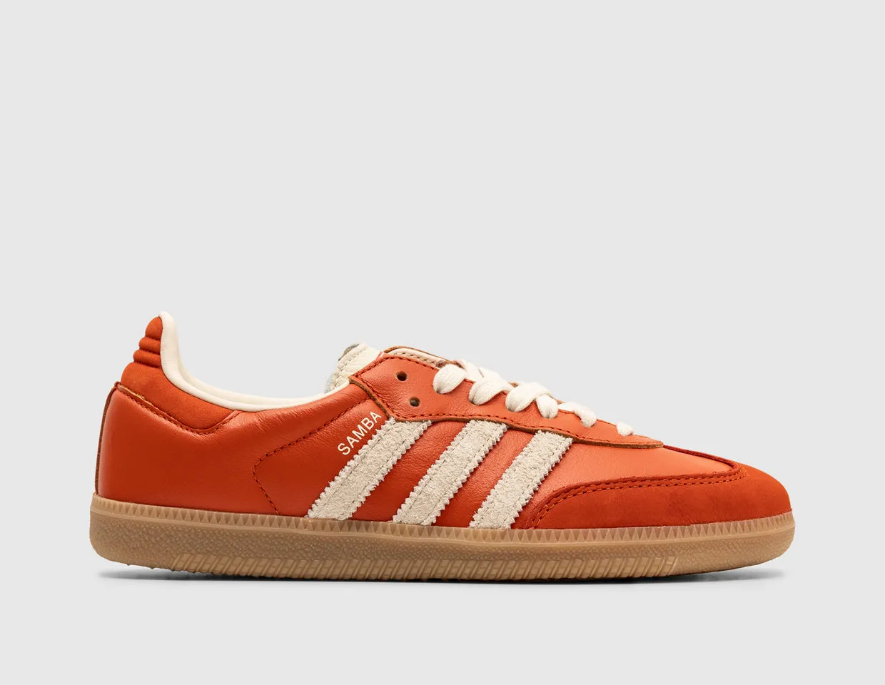 Adidas Boston Running Shoes adidas Originals Samba OG Collegiate Orange / Cream White - Gum