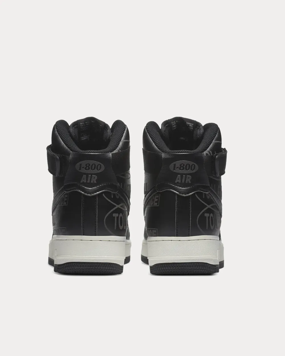 Air Force 1 High '07 Premium Black High Top Sneakers Asics Ghost Running Shoes