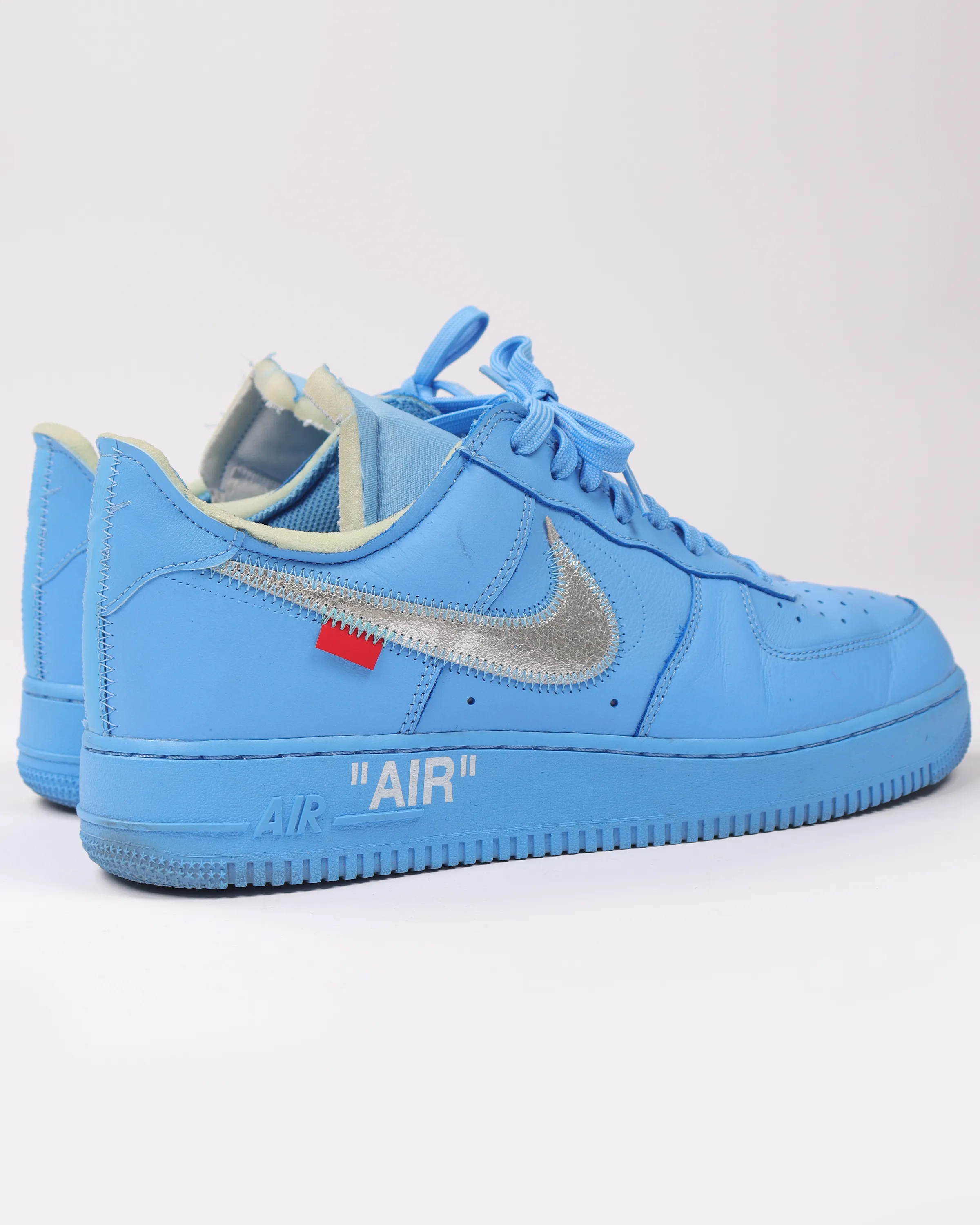 Asics Soccer Shoes Air Force 1 Low Off-White MCA University Blue