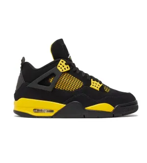 Air Jordan 4 Retro 'Yellow Thunder' 2023 Comparison Asics Running Shoes