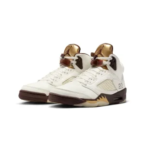 Air Jordan 5 Retro "Golden Ticket" Asics Matflex 5 Wrestling Shoe