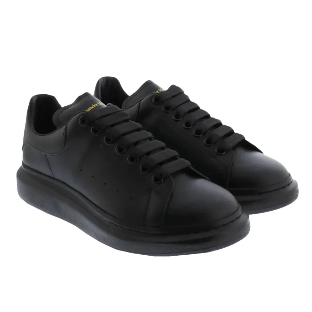 Alexander Mcqueen Oversized In Black Best Walking Sneakers For High Arches