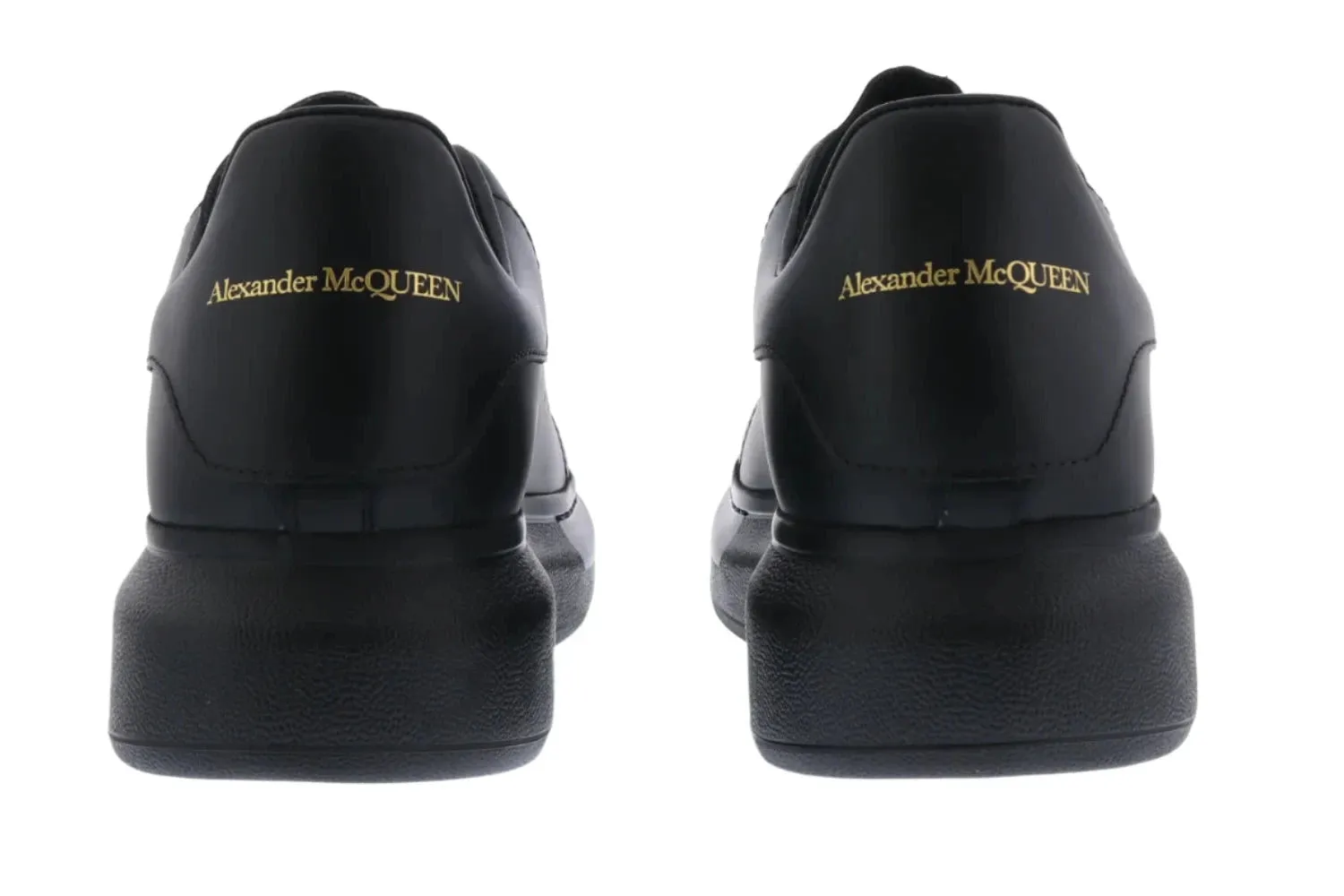 Alexander Mcqueen Oversized In Black Chuck Taylor Sneakers