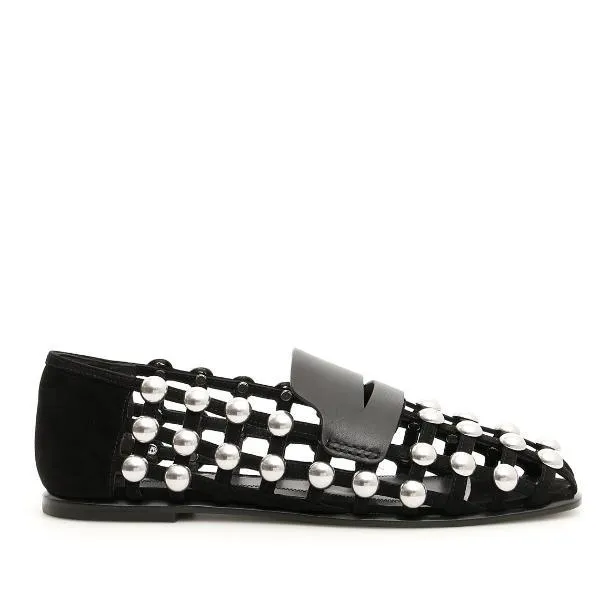 Garavani Flat Shoes Alexander Wang Studded Slip On Loafers