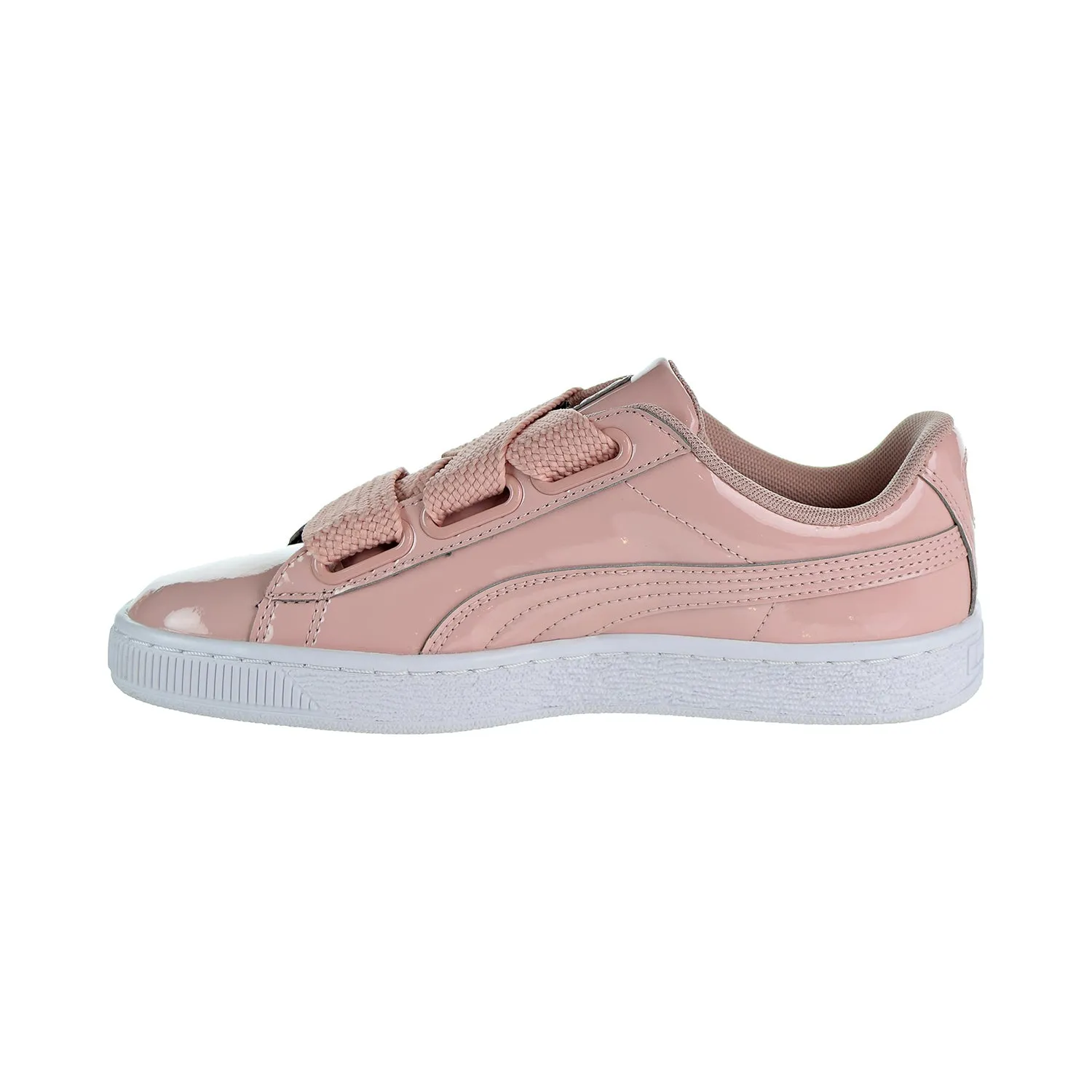 Upcoming Asics Shoes Puma Basket Heart Women's Shoes Peach Beige