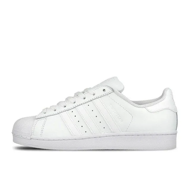 Slip On Adidas Shoes Original Adidas Official SUPERSTAR Clover Skateboarding Shoes