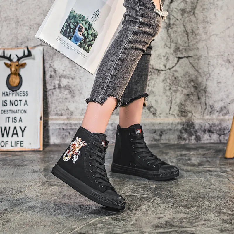 Belifi Comfortable Soft Sole High Top Shoes Birkenstock Casual Shoes