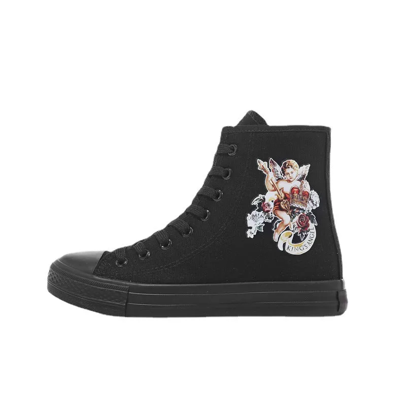 Washable Casual Shoes Belifi Comfortable Soft Sole High Top Shoes