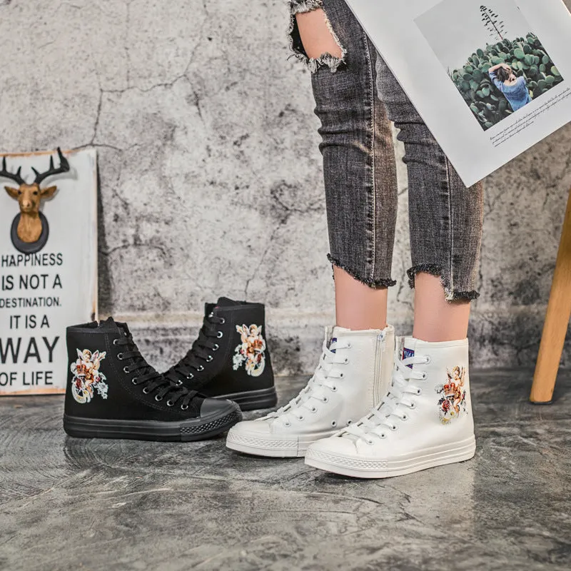 Belifi Comfortable Soft Sole High Top Shoes Champion Arena Low Casual Shoes