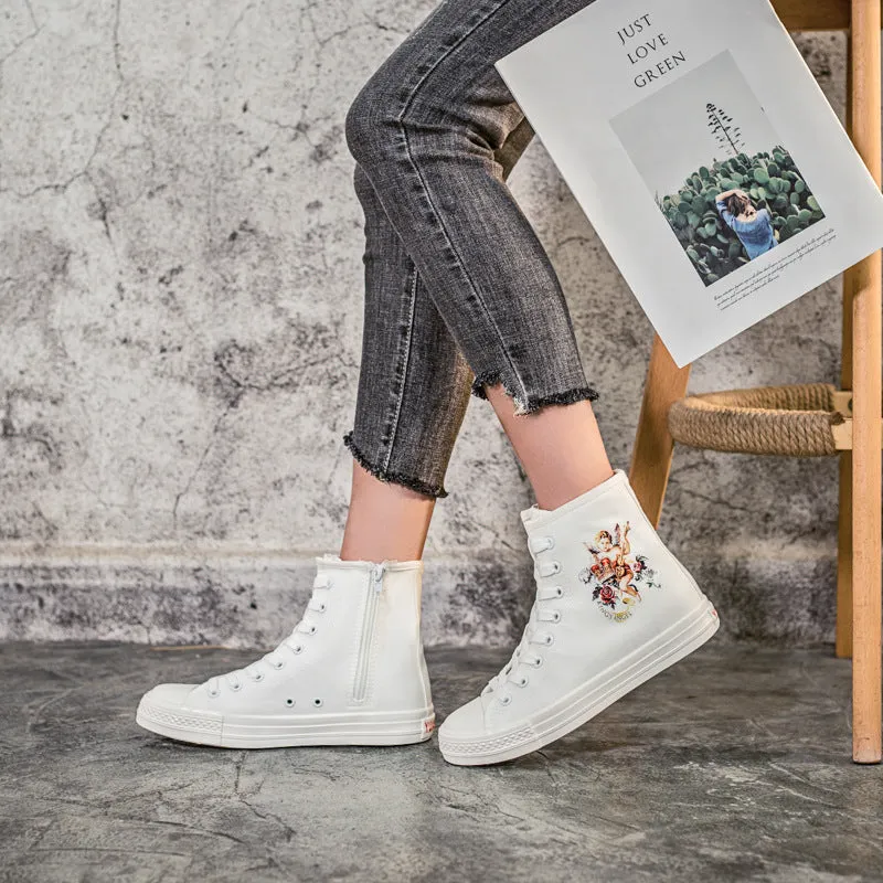 Belifi Comfortable Soft Sole High Top Shoes Future Rider Play On Casual Shoes