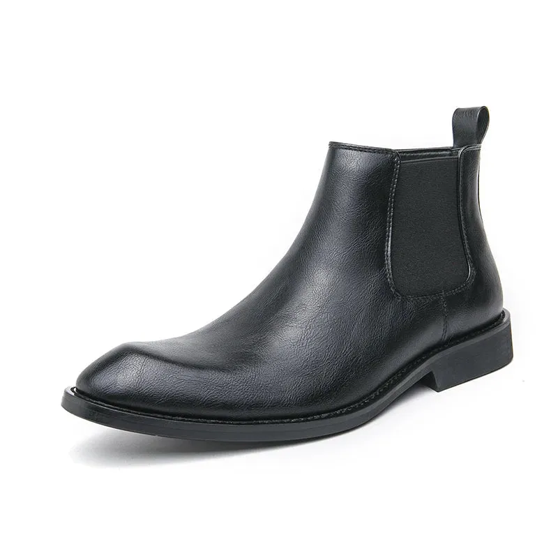 Lightest Hiking Boots JAMES | ZIP-UP LEATHER CHELSEA BOOTS