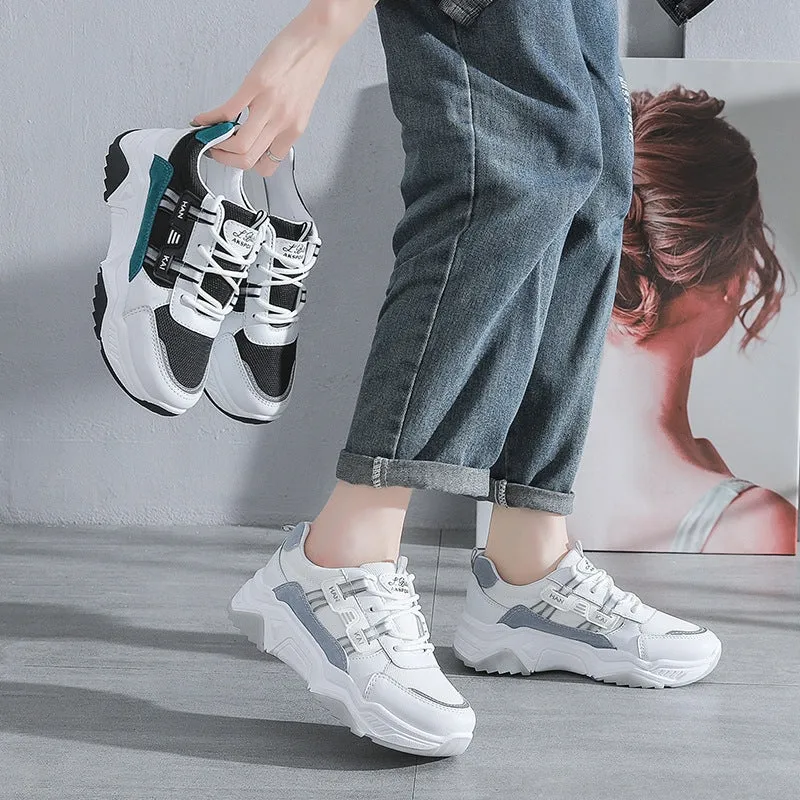 New Releases Sneakers Han-Kai Women's Sneakers Vulcanized Comfortable Fitness Shoes