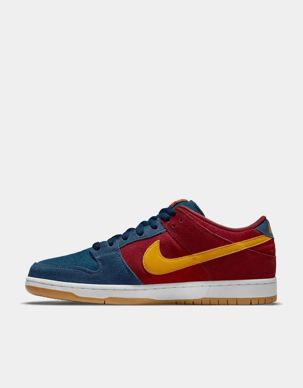 Best Asics Running Shoes For Support Nike SB Dunk Low Pro Skate Shoes - Navy/University Gold-Gym Red-Court Blue