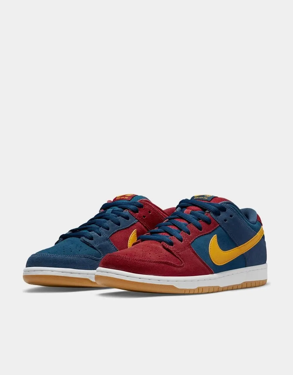 Asics Gel Course Ace Golf Shoes Nike SB Dunk Low Pro Skate Shoes - Navy/University Gold-Gym Red-Court Blue