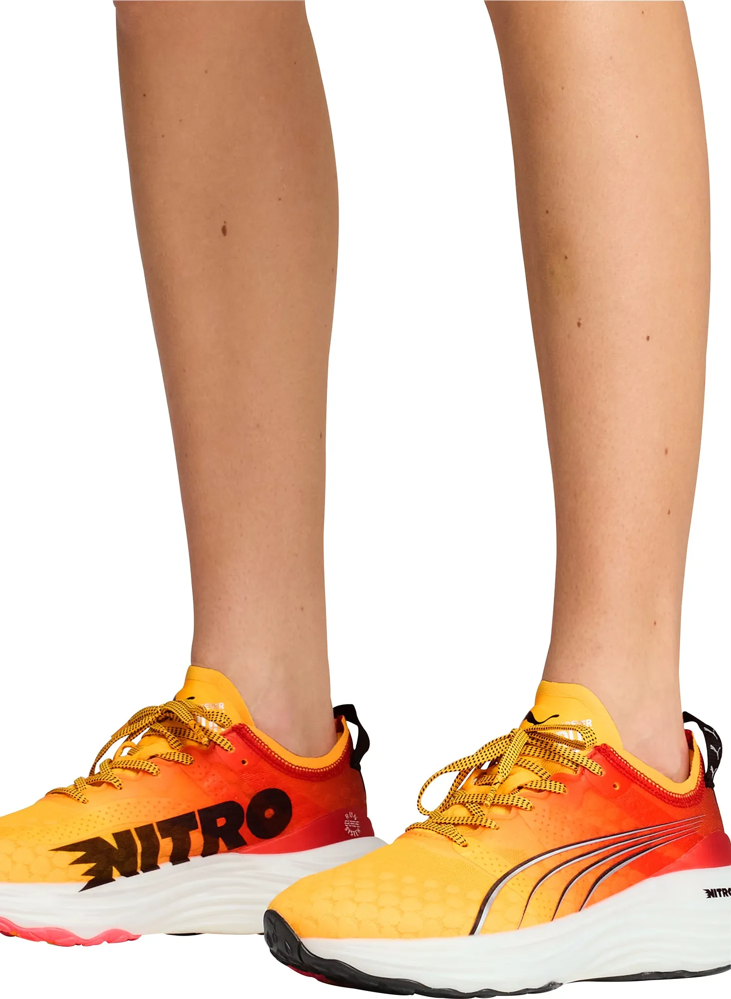 Puma ForeverRun Nitro Womens Running Shoes - Orange Asics Fuji Lite 3 Trail Running Shoes