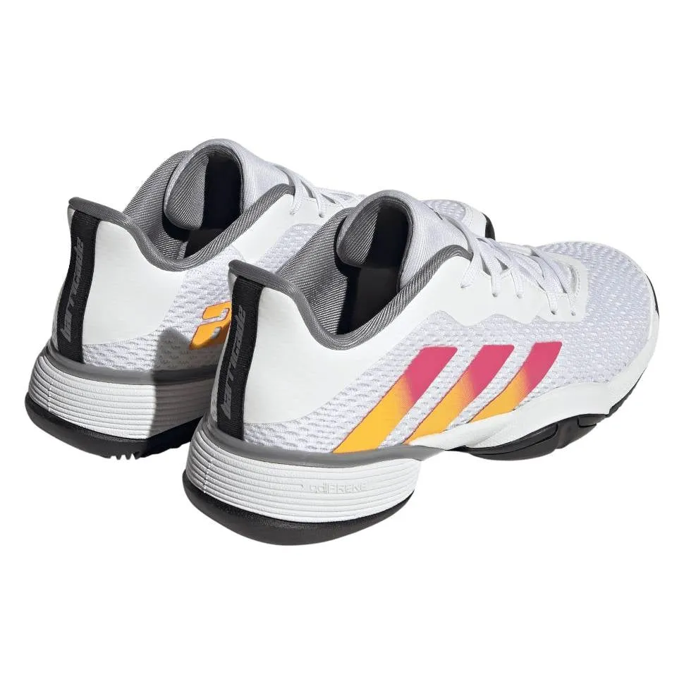 adidas Barricade Junior Tennis Shoe (White) Adidas Vintage Running Shoes