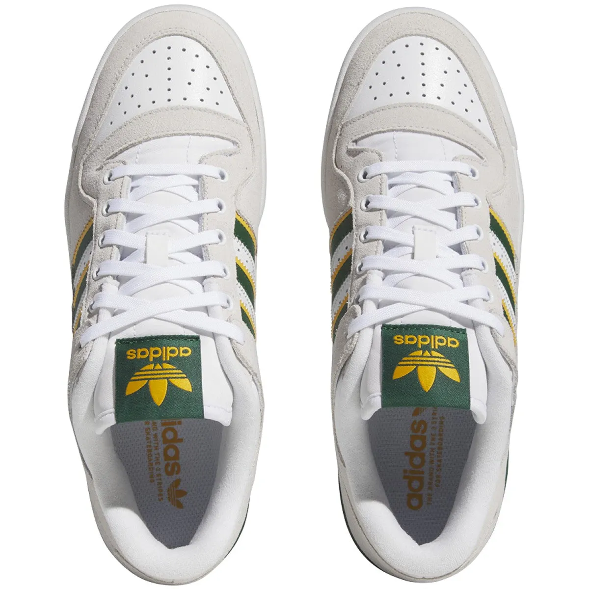 Adidas Country Og Shoes ADIDAS FORUM 84 LOW ADV WHITE / DARK GREEN / YELLOW