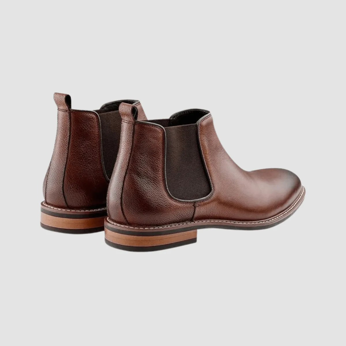 Mesh Boots AQ By Aquila Lucca Mens Leather Boots in Tan