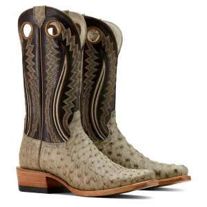 Ariat Futurity Outlaw Platinum Full Quill Ostrich Cowboy Boot Dragon Boots Osrs