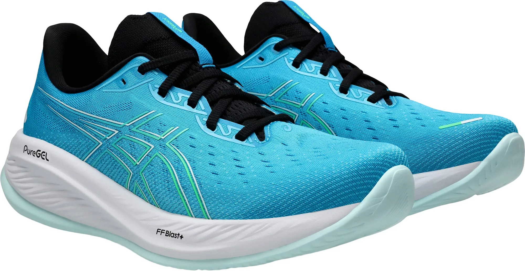 Asics All Black Shoes Asics Gel Cumulus 26 Mens Running Shoes - Blue