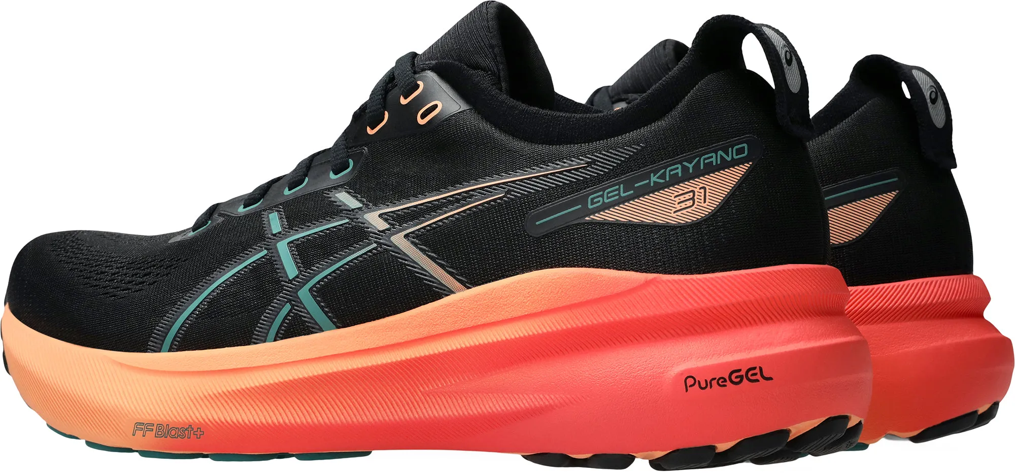 Asics Gel Kayano 31 Mens Running Shoes - Black Asics Gel Kayano Similar Shoes