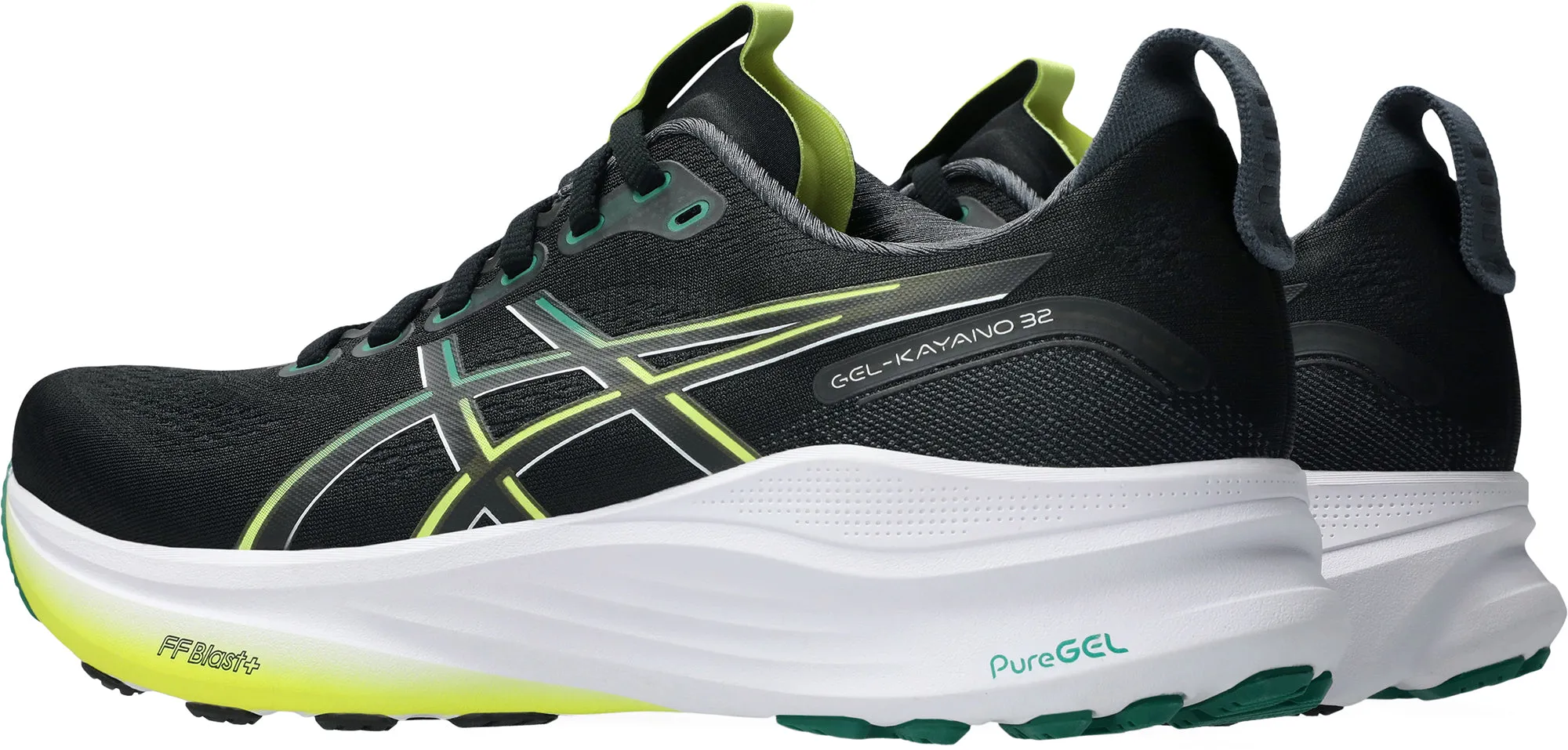 Asics Gel Kayano 32 Mens Running Shoes - Black Best Asics Golf Shoes