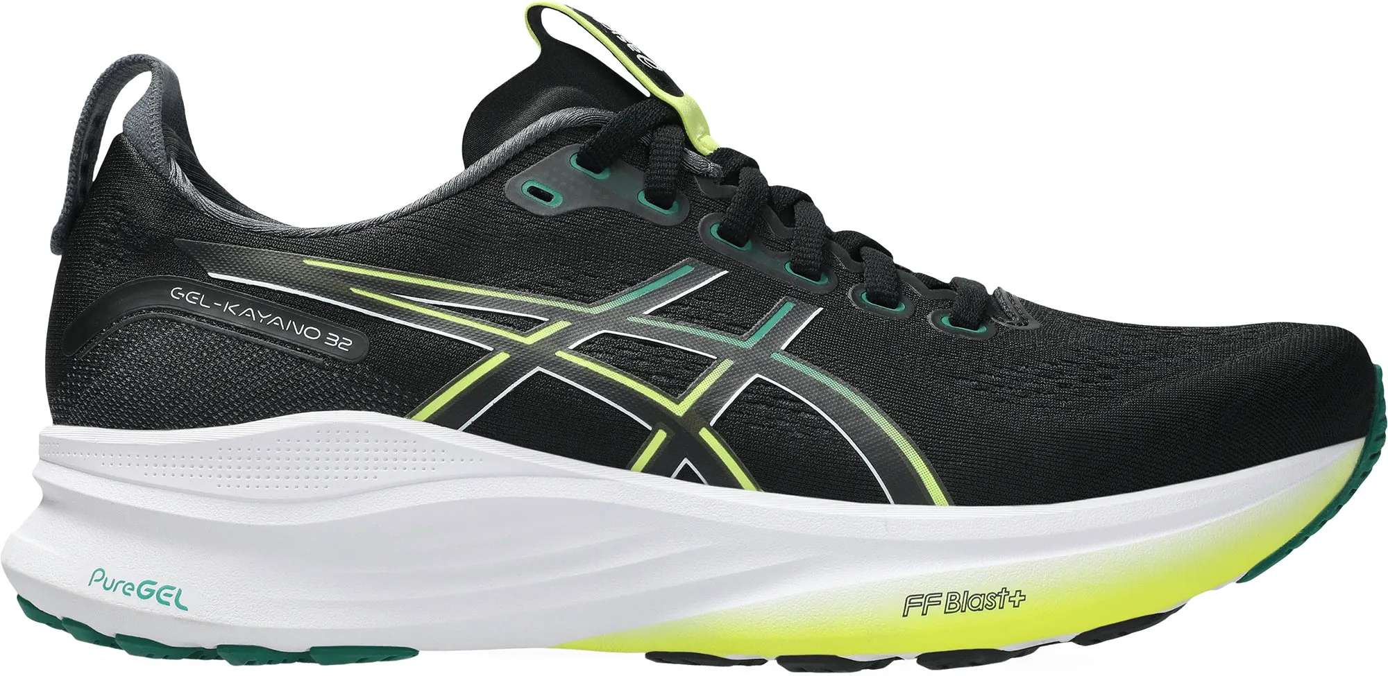 Asics Gel Kayano 32 Mens Running Shoes - Black Best Asics Shoes For Aerobics
