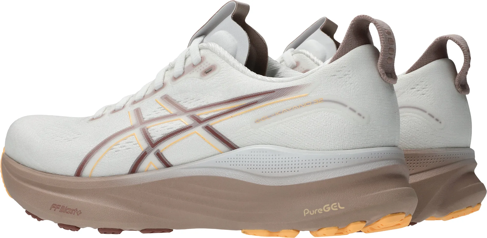 Chunky Shoes Asics Asics Gel Kayano 32 Womens Running Shoes - White