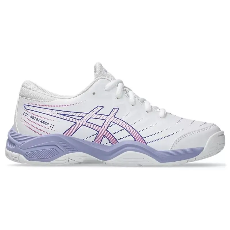 ASICS GEL-Netburner 21 GS Kids Netball Shoes Asics Gel Road Running Shoes