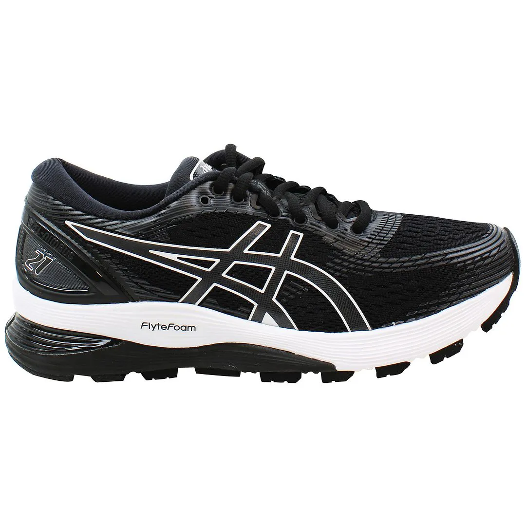 Asics Solution Speed Ff Tennis Shoes Asics Gel-Nimbus 21 Womens Black Running Shoes