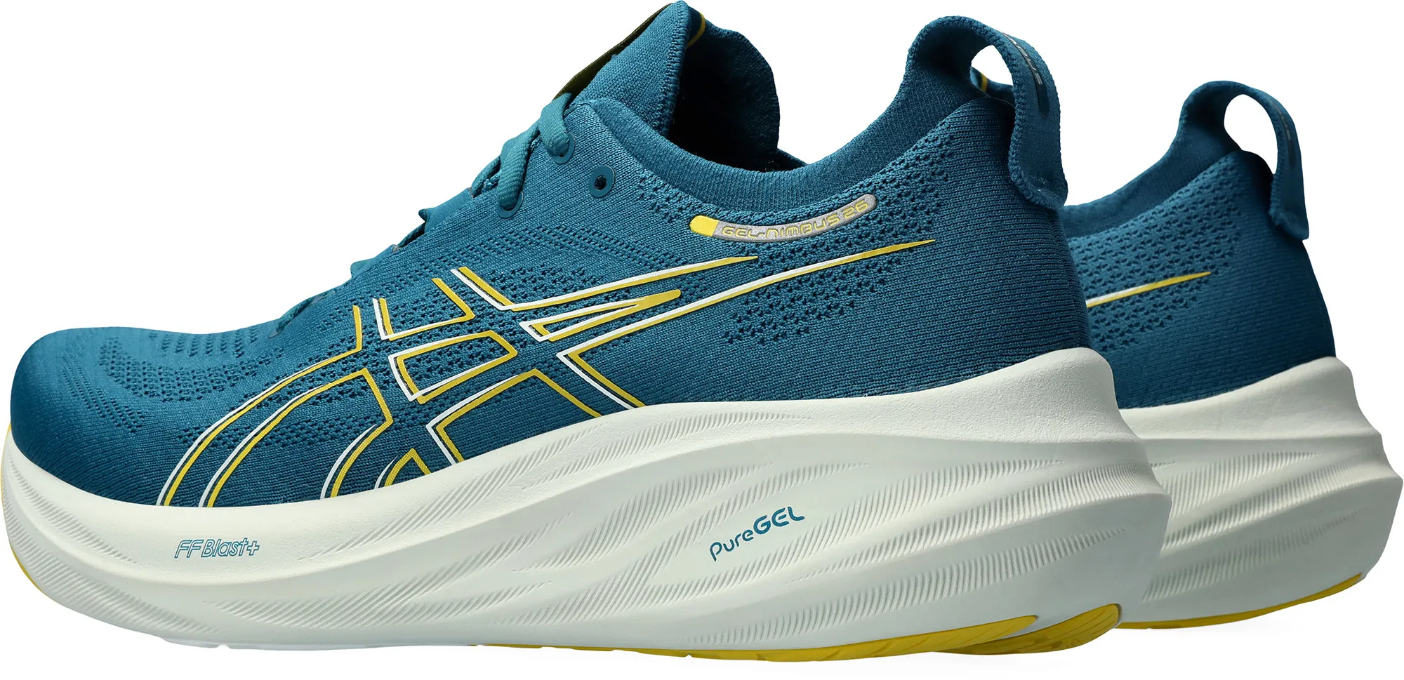 Stylish Asics Shoes Asics Gel Nimbus 26 Mens Running Shoes - Green