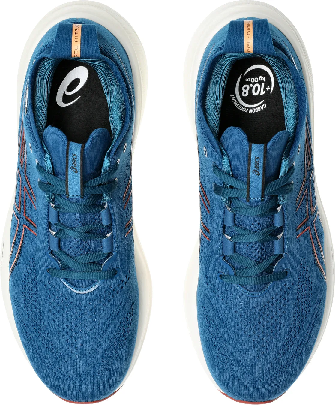 Asics Gel Nimbus 26 Mens Running Shoes - Navy Asics Court Tennis Shoes