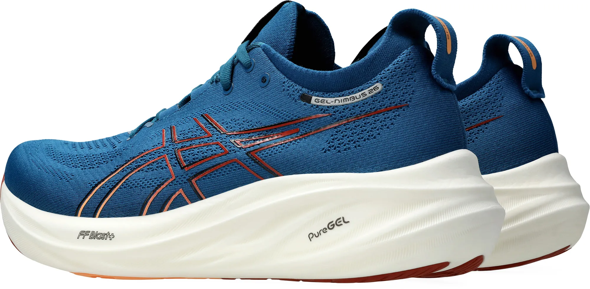 Asics Gel Nimbus 26 Mens Running Shoes - Navy Asics Gel Cumulus 18 Running Shoes