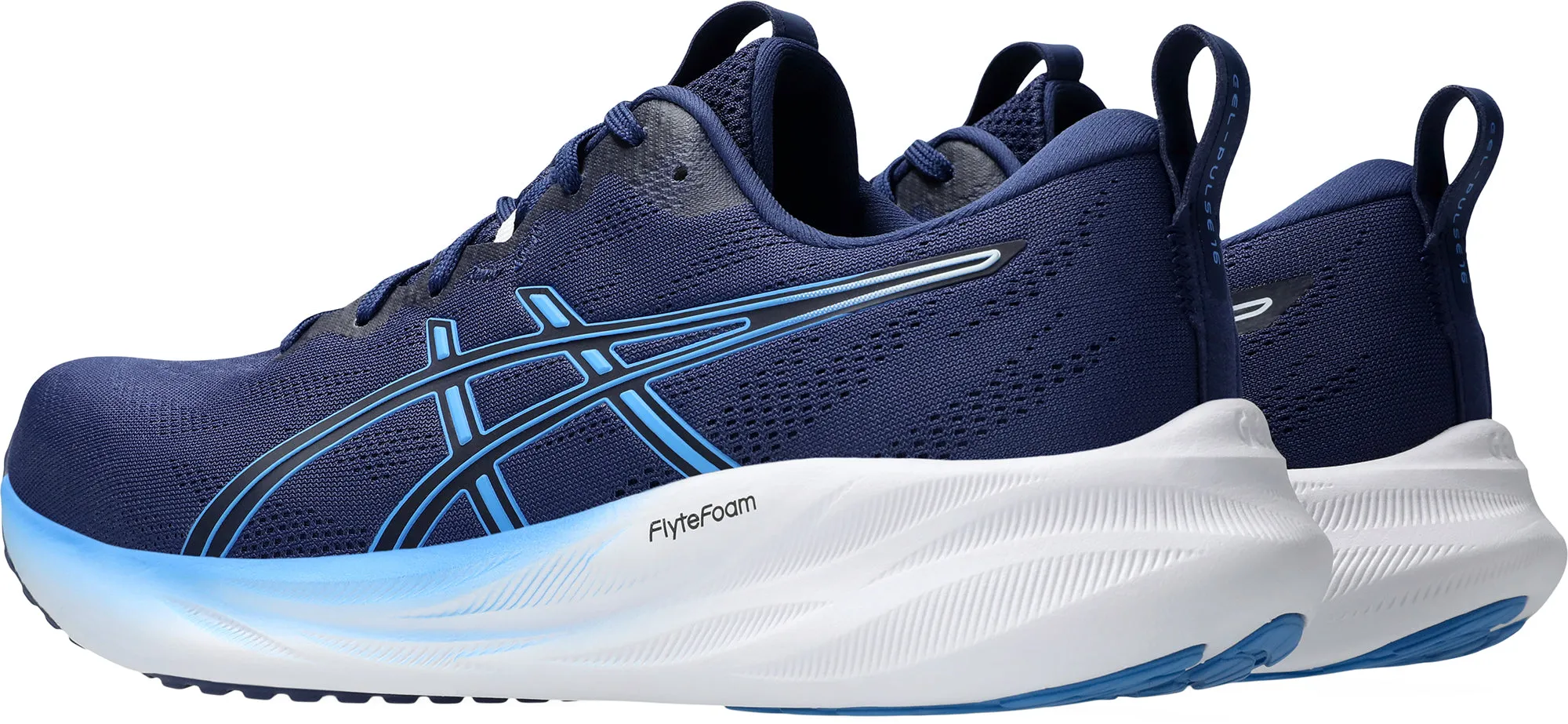 Asics Gel Pulse 16 Mens Running Shoes - Blue Asics Snapdown Shoes