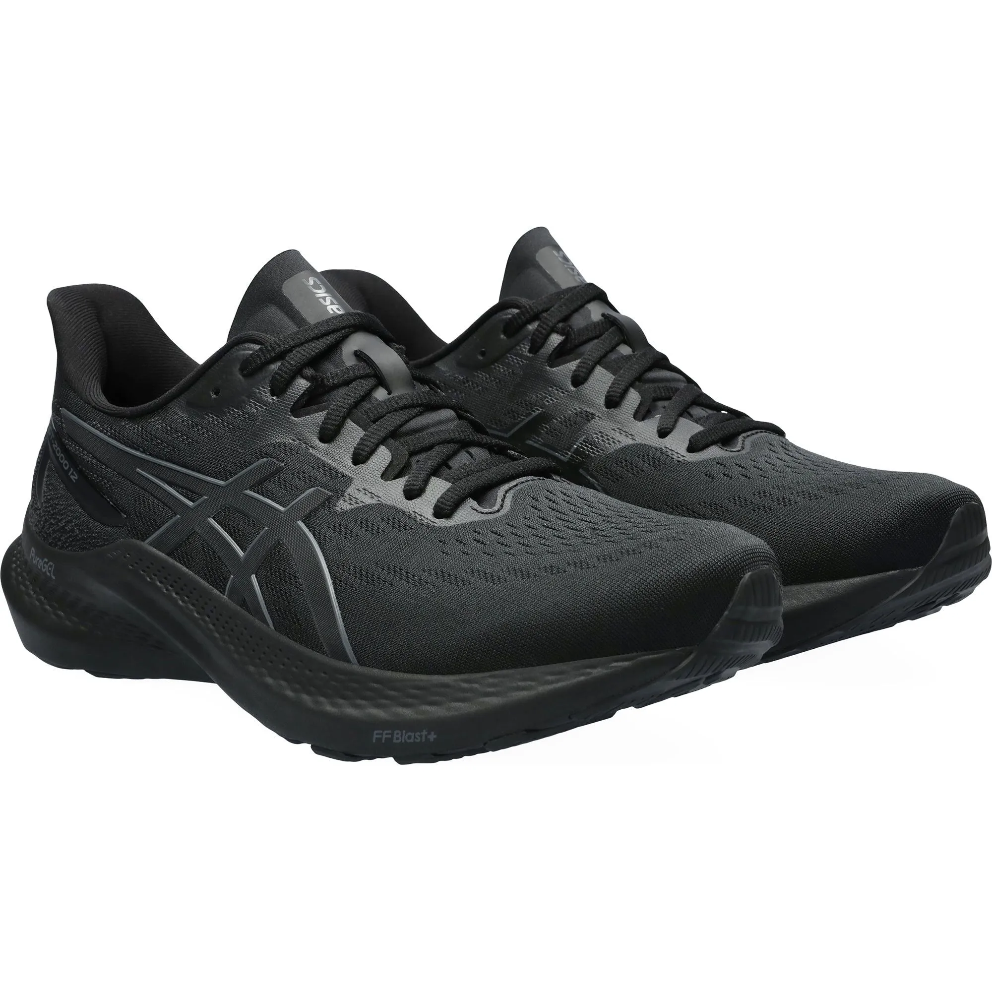 Asics Shoes With Wide Toe Box Asics GT 2000 12 Mens Running Shoes - Black