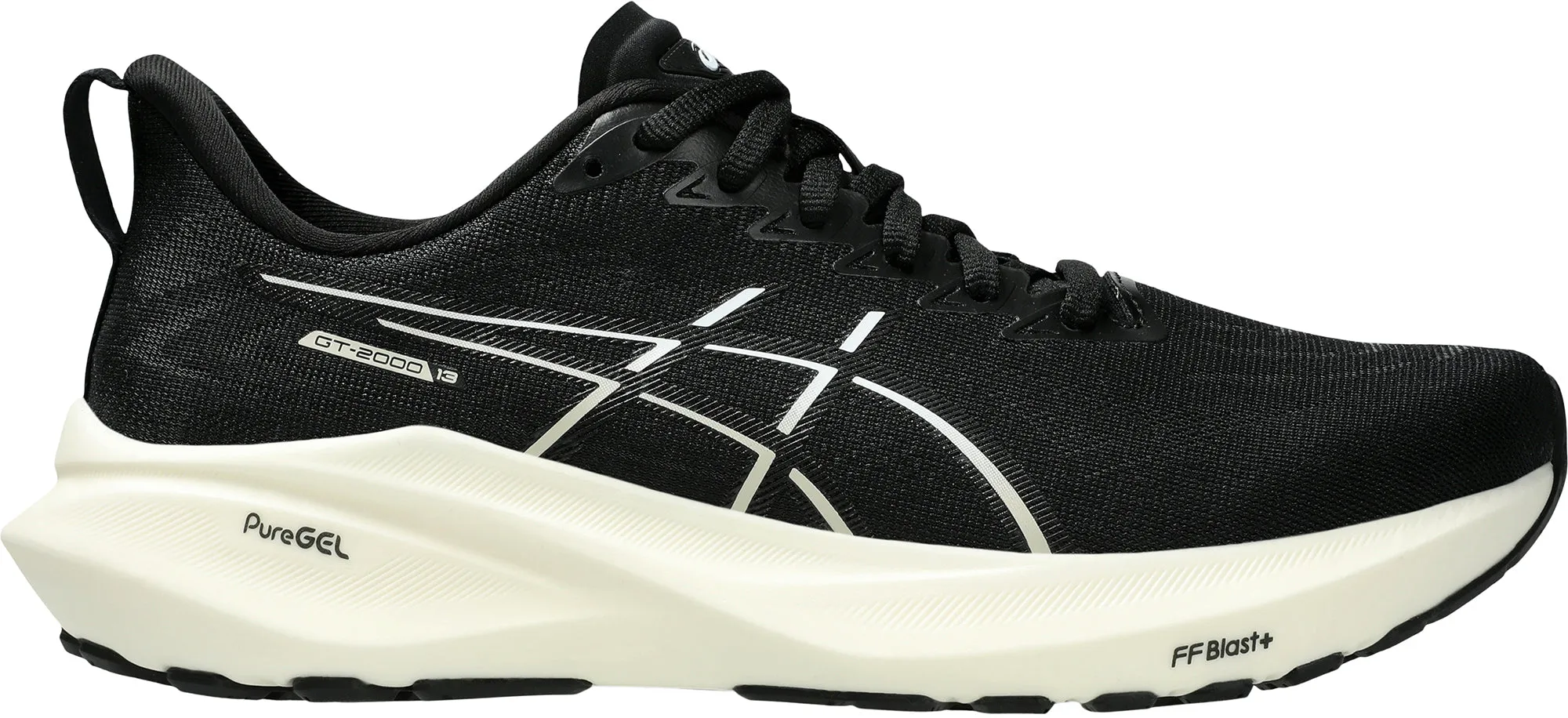 Asics Indoor Squash Shoes Asics GT 2000 13 Womens Running Shoes - Black