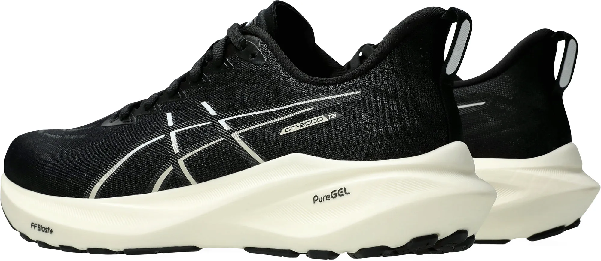 Asics Low Cut Shoes Asics GT 2000 13 Womens Running Shoes - Black