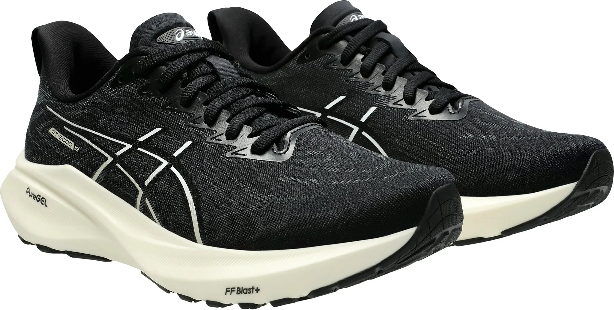 Volleyball Shoes Asic Asics GT 2000 13 Womens Running Shoes - Black