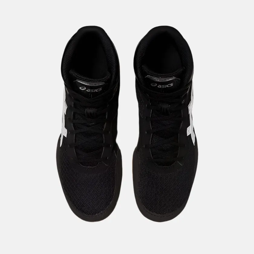 Asics Matflex 7 Men's Wrestling Shoes -Black/White Asics Classic Wrestling Shoes