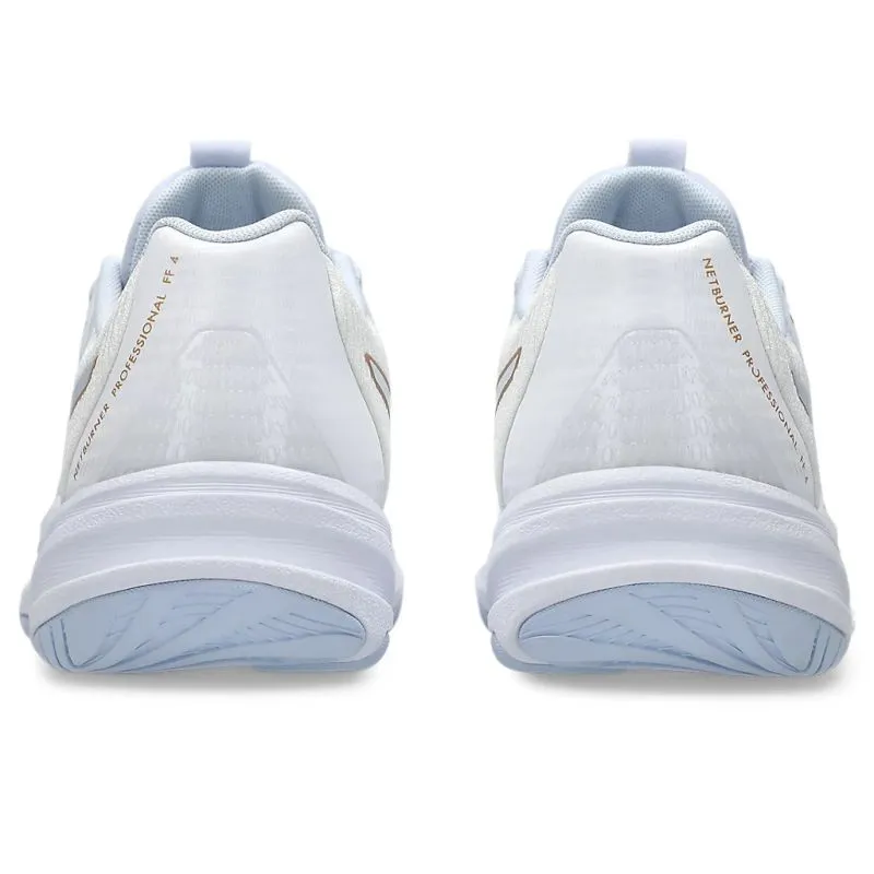 Asics Low Heel Drop Running Shoes ASICS Netburner Professional FF 4 Womens Netball Shoes