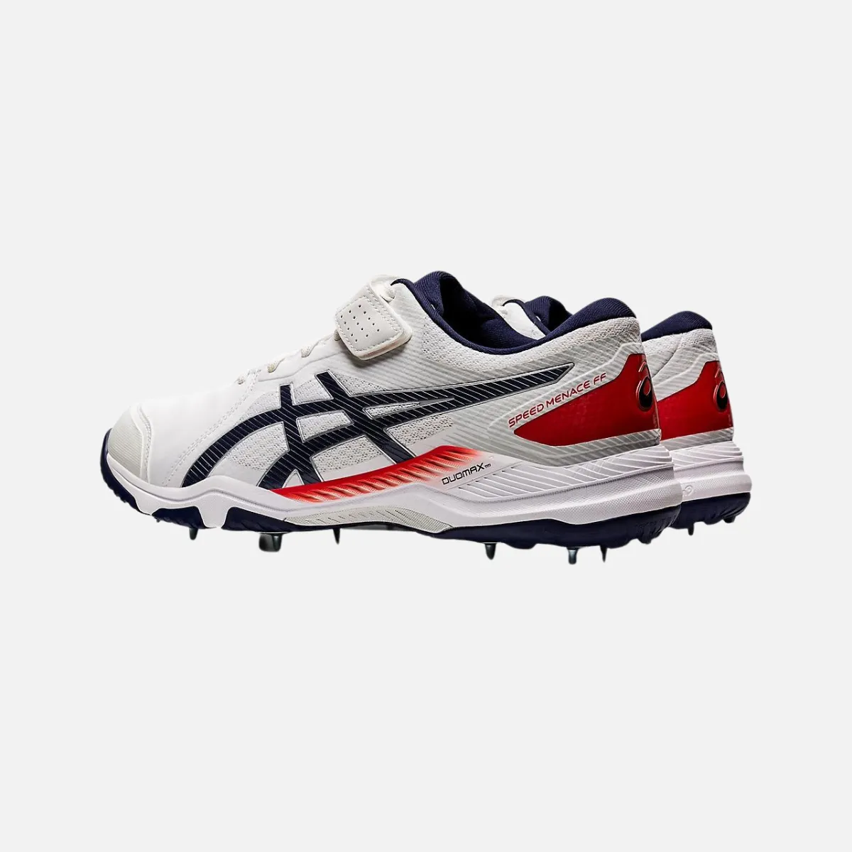 Asics Speed Menace FF Mens Cricket Shoes -White Asics Shoes Size 5