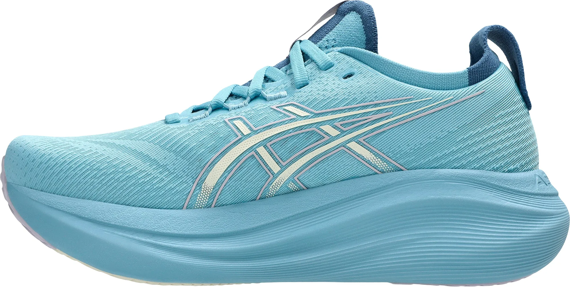 Asics Free Shoes Asics Gel Nimbus 27 Womens Running Shoes - Blue
