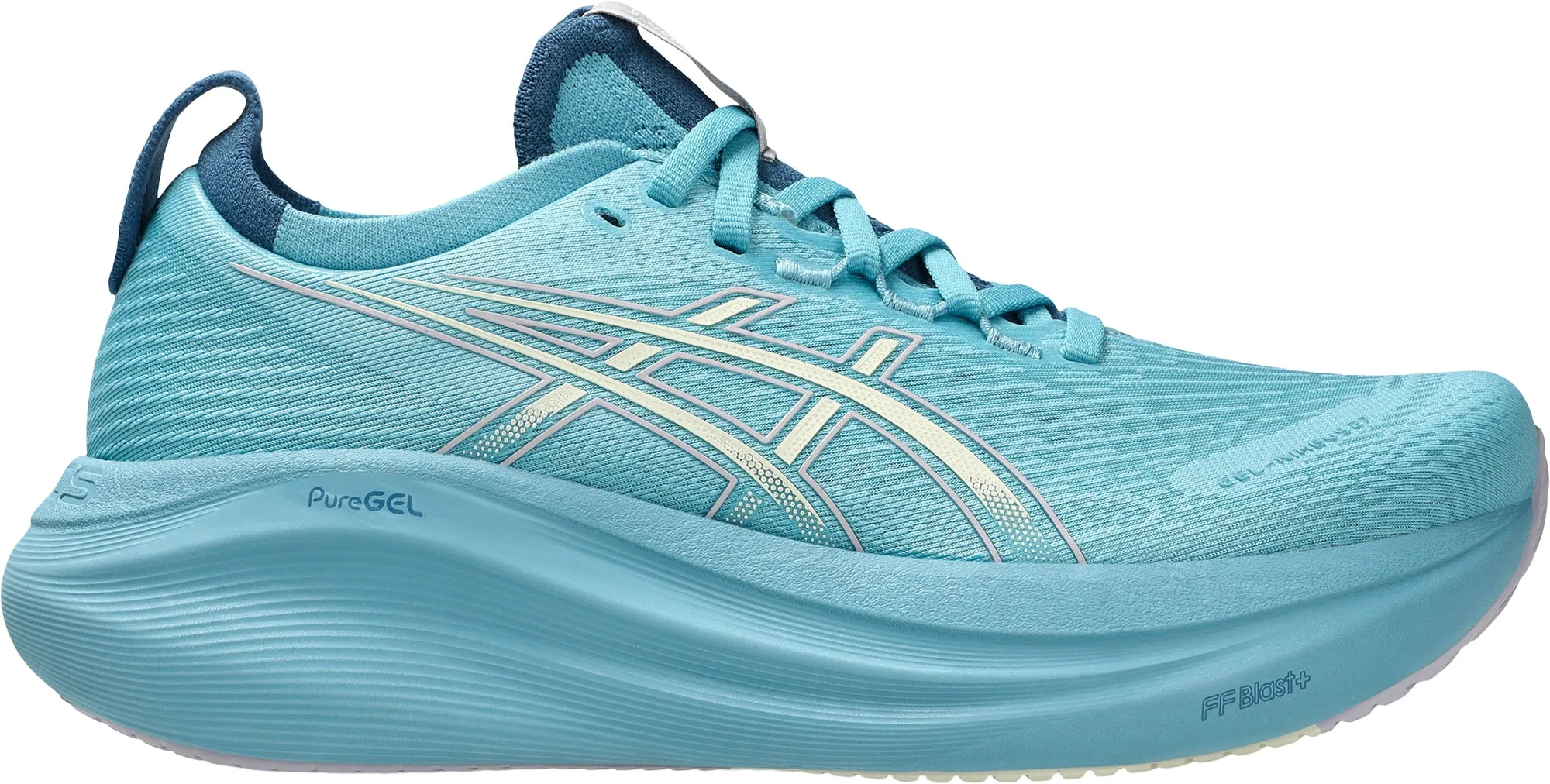 Asics Shoes New Asics Gel Nimbus 27 Womens Running Shoes - Blue