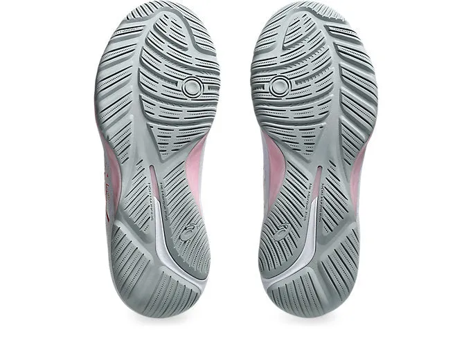 Asics Wide Wrestling Shoes ASICS WOMEN'S NETBURNER 21 WHITE/PAPAYA NETBALL SHOES